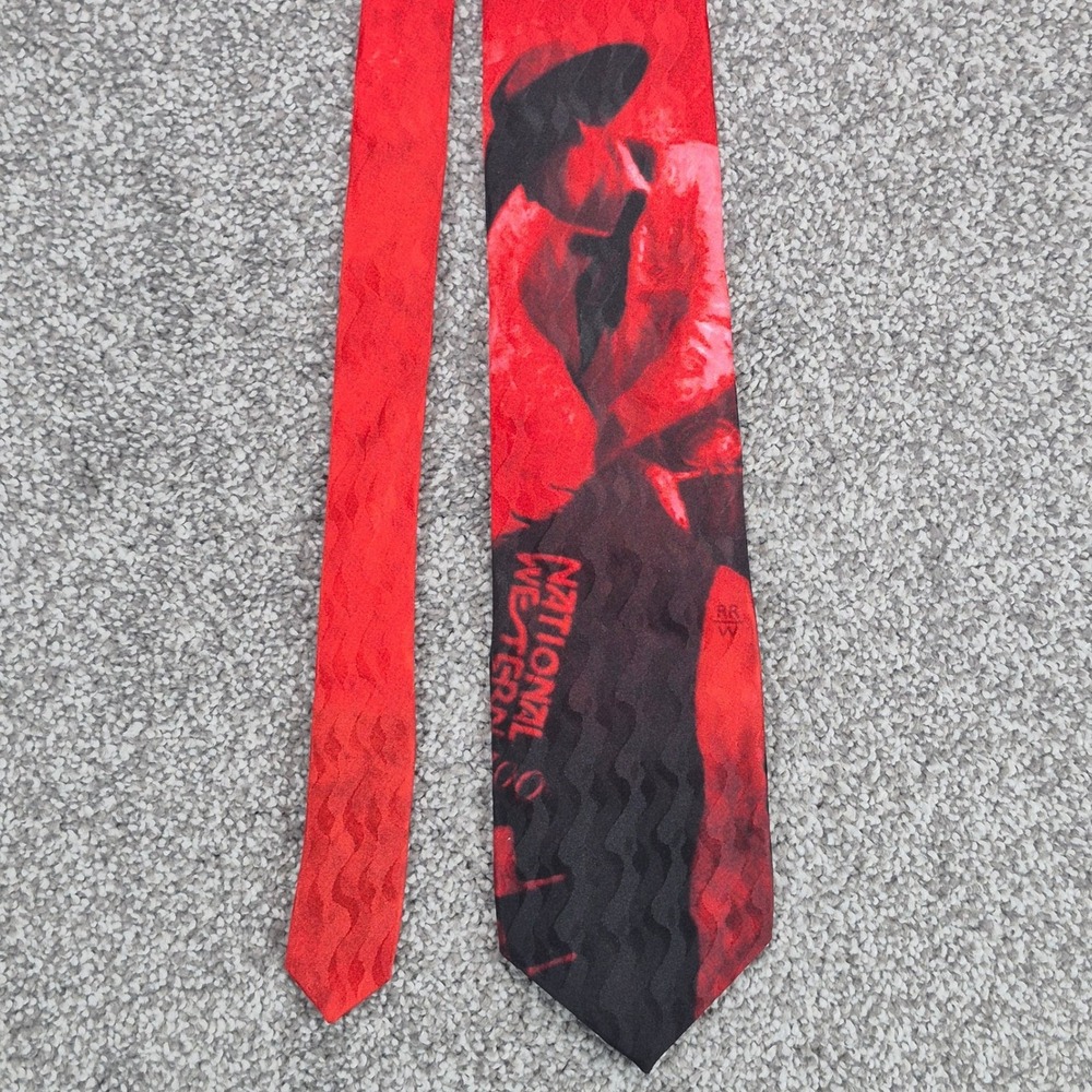 Rockmount Ranch Wear Tie Mens Silk Limited Edition Signed by Duke Beardsley 2006